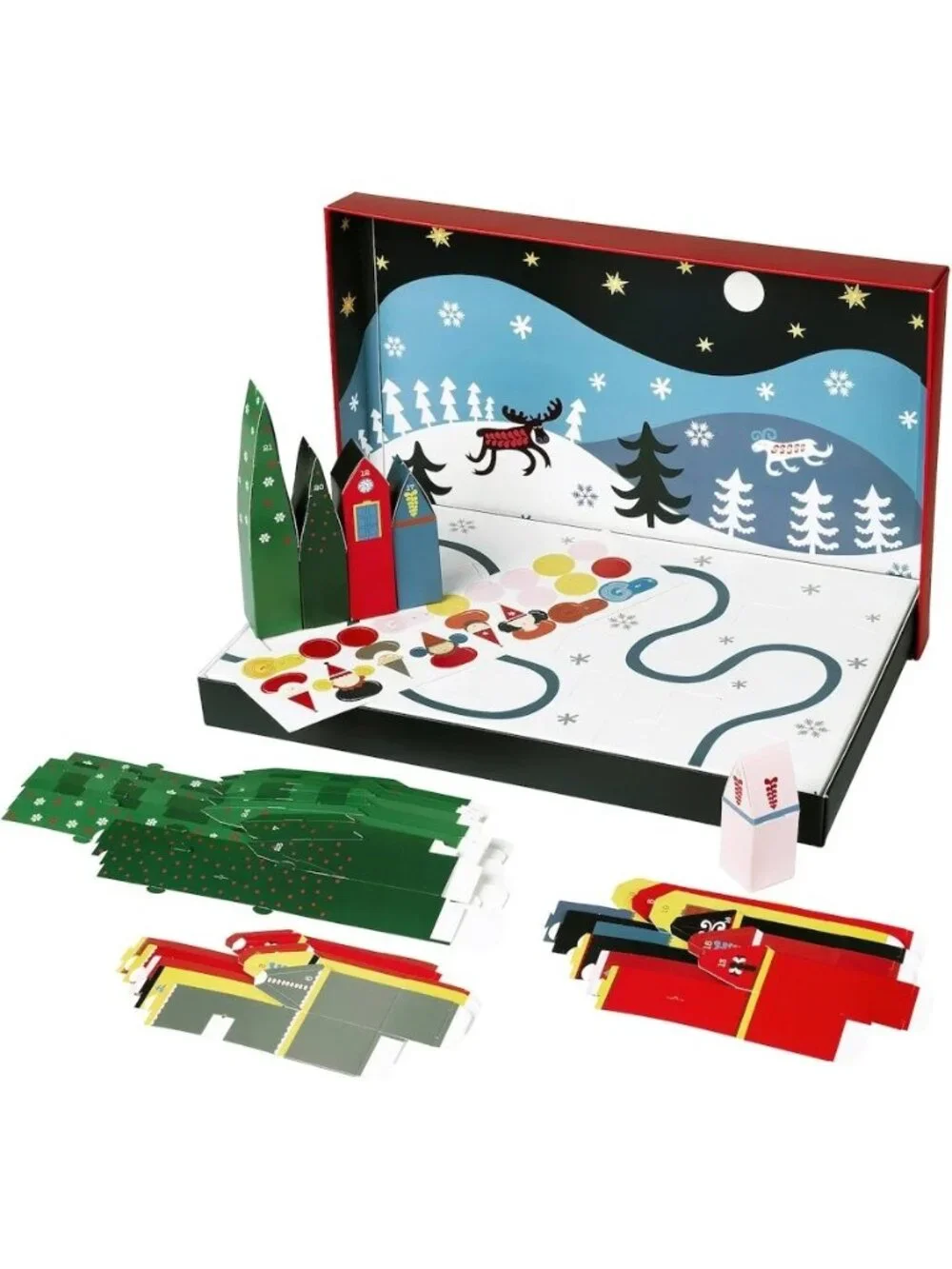 IKEA Vinterfint Advent Calendar Christmas Village Buildings Sealed